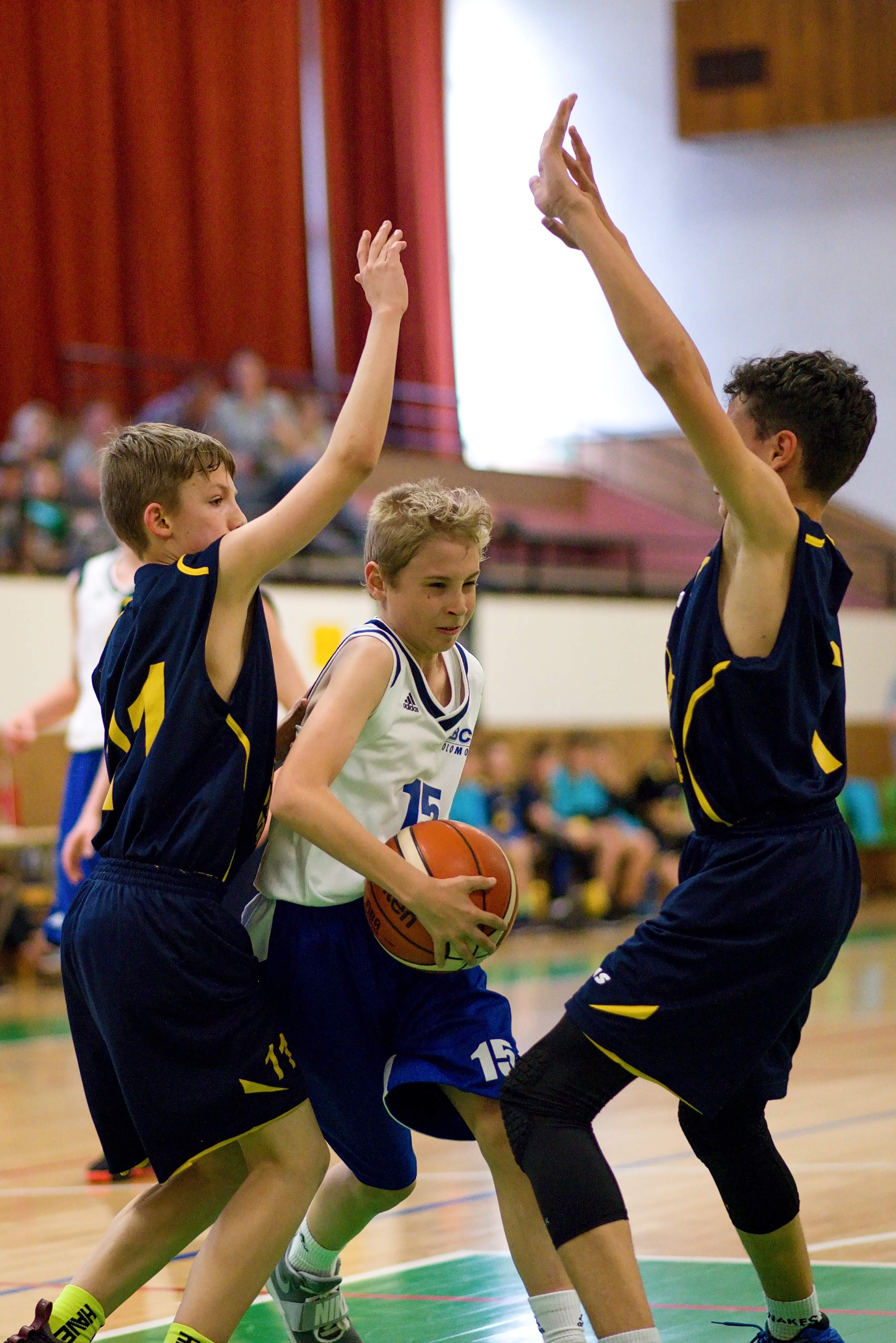 SK UP Olomouc  x BK Snake Ostrava 45:61 